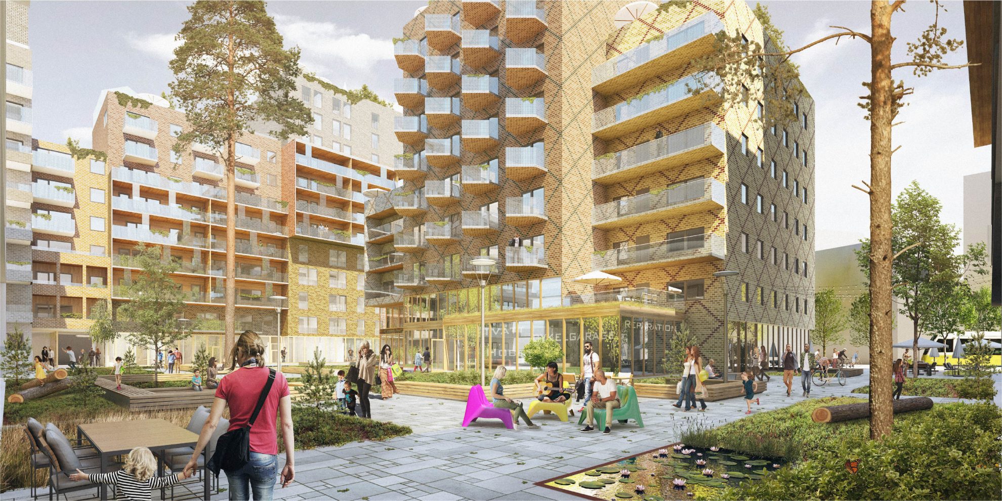 Ulleråker district EGA Erik Giudice Architecture