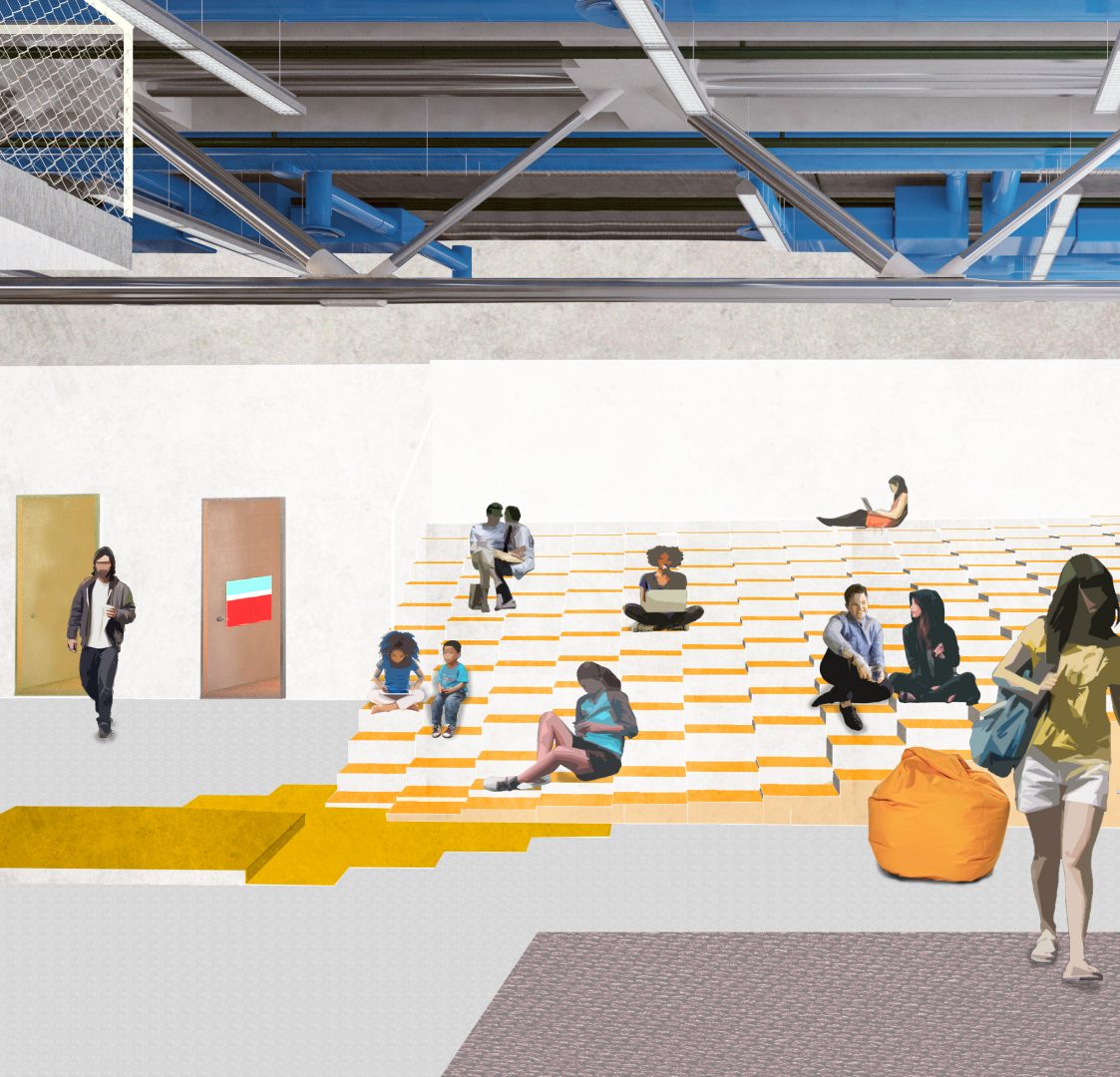 Interior design of the BPI of Centre Pompidou - EGA Erik Giudice ...